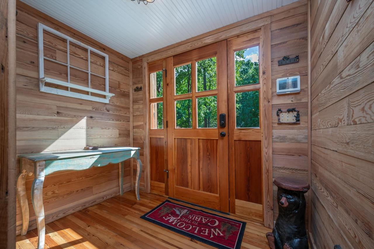 Russell'S Fort At White Oak Point: Historical Cabin On Lake Lure, Luxury, Direct Lake Access! Villa Eksteriør bilde
