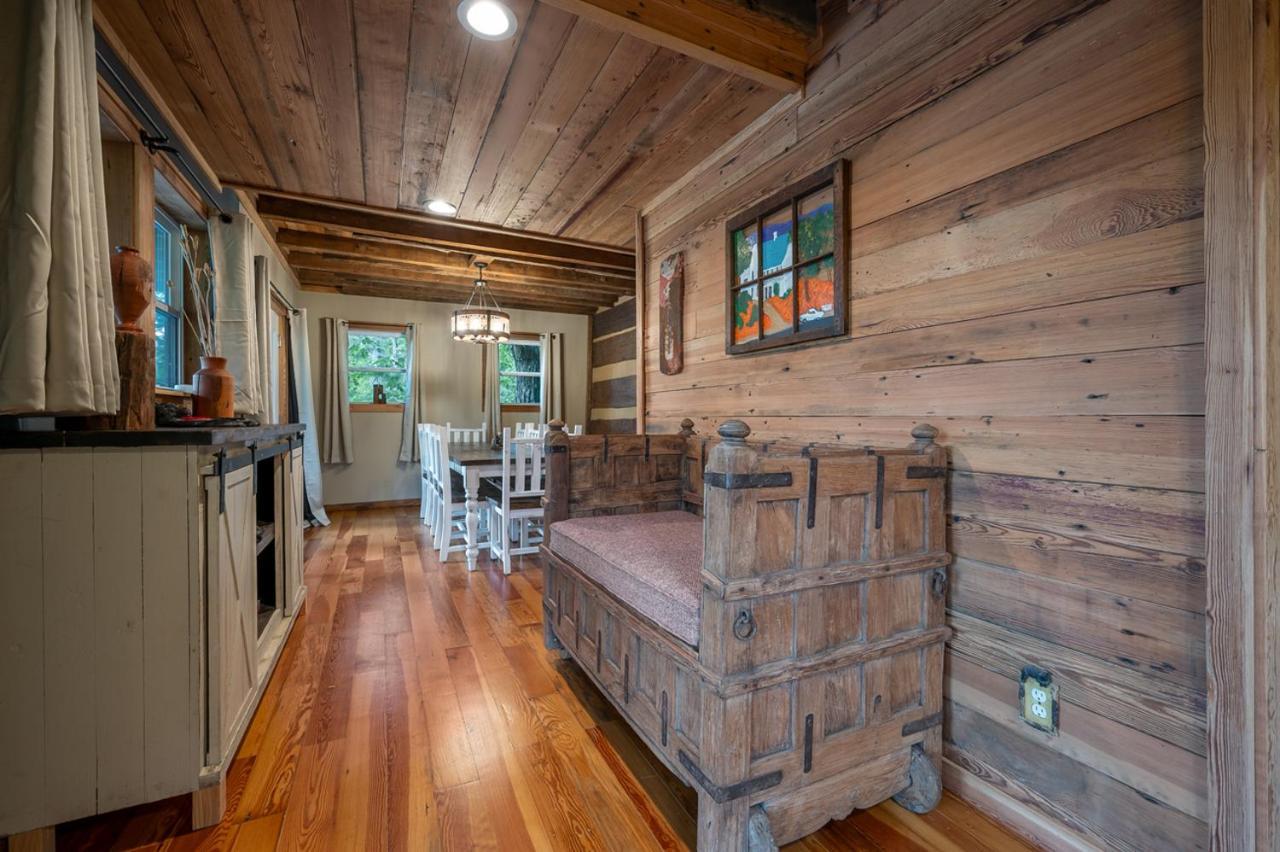 Russell'S Fort At White Oak Point: Historical Cabin On Lake Lure, Luxury, Direct Lake Access! Villa Eksteriør bilde