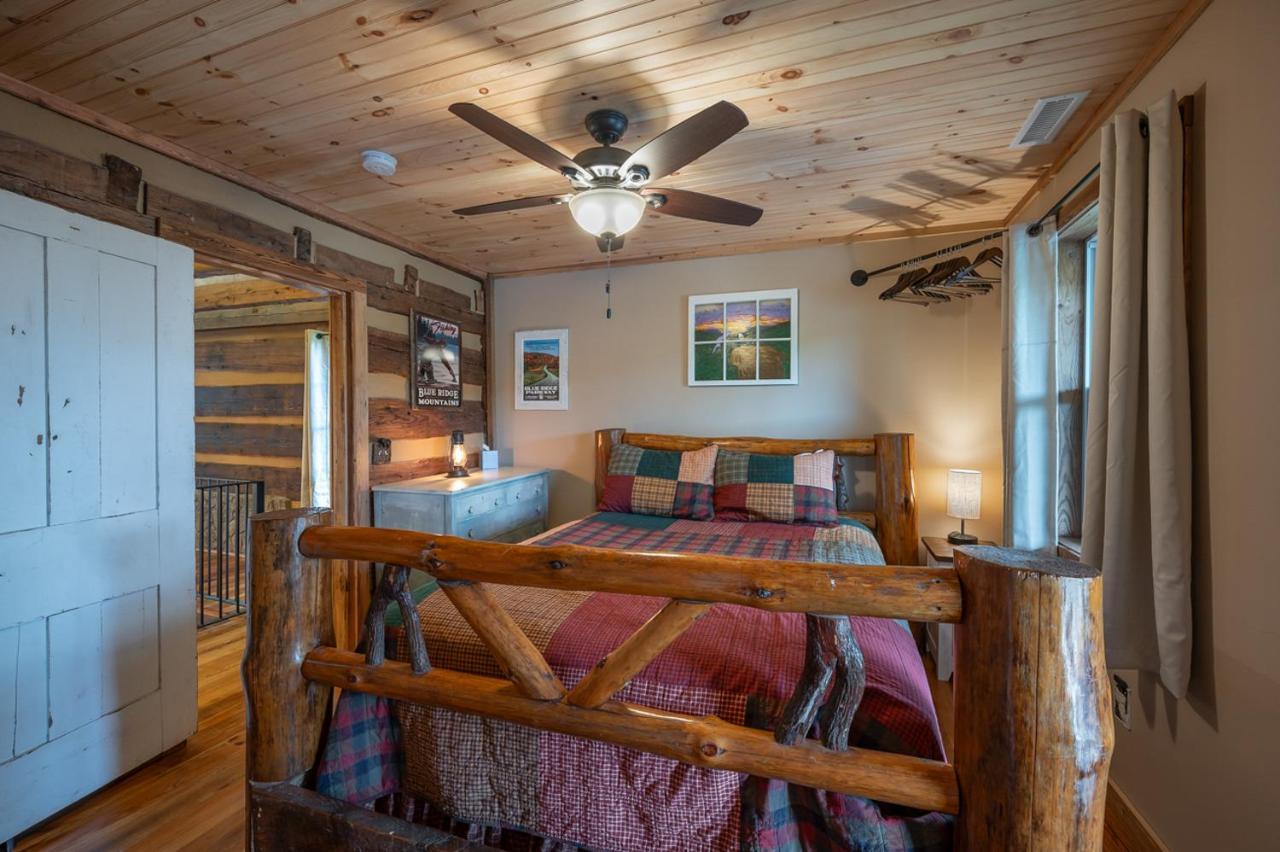 Russell'S Fort At White Oak Point: Historical Cabin On Lake Lure, Luxury, Direct Lake Access! Villa Eksteriør bilde