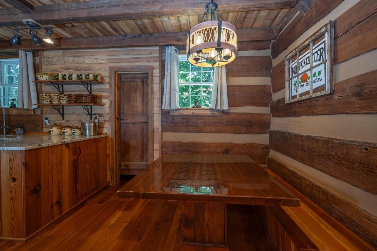 Russell'S Fort At White Oak Point: Historical Cabin On Lake Lure, Luxury, Direct Lake Access! Villa Eksteriør bilde