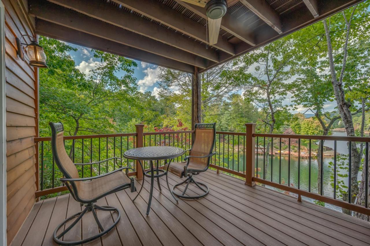 Russell'S Fort At White Oak Point: Historical Cabin On Lake Lure, Luxury, Direct Lake Access! Villa Eksteriør bilde